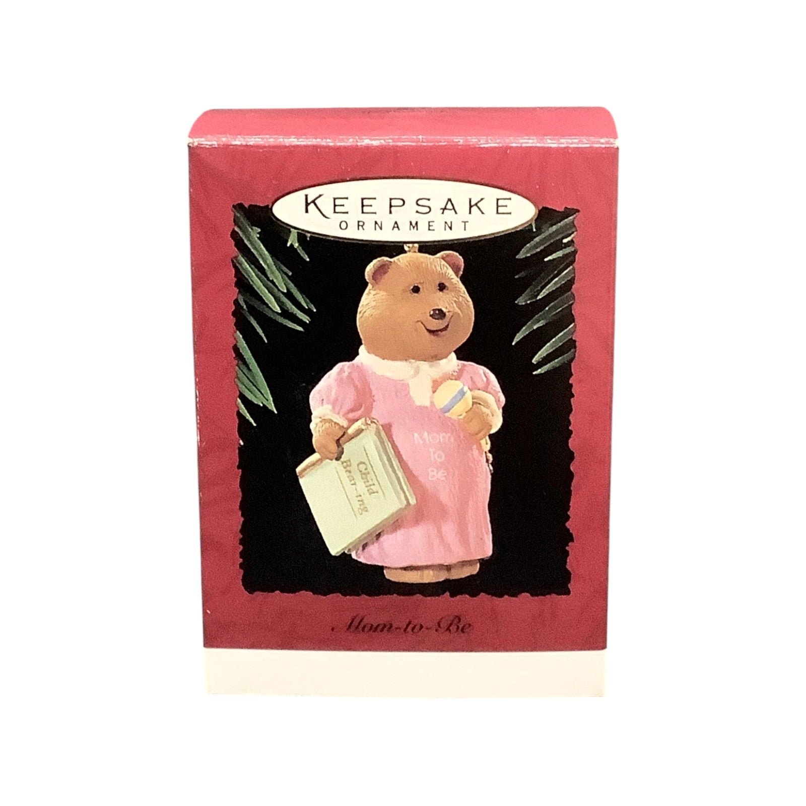 1995 Mom-to-Be Hallmark Ornament (Bear) QX5659 Image2