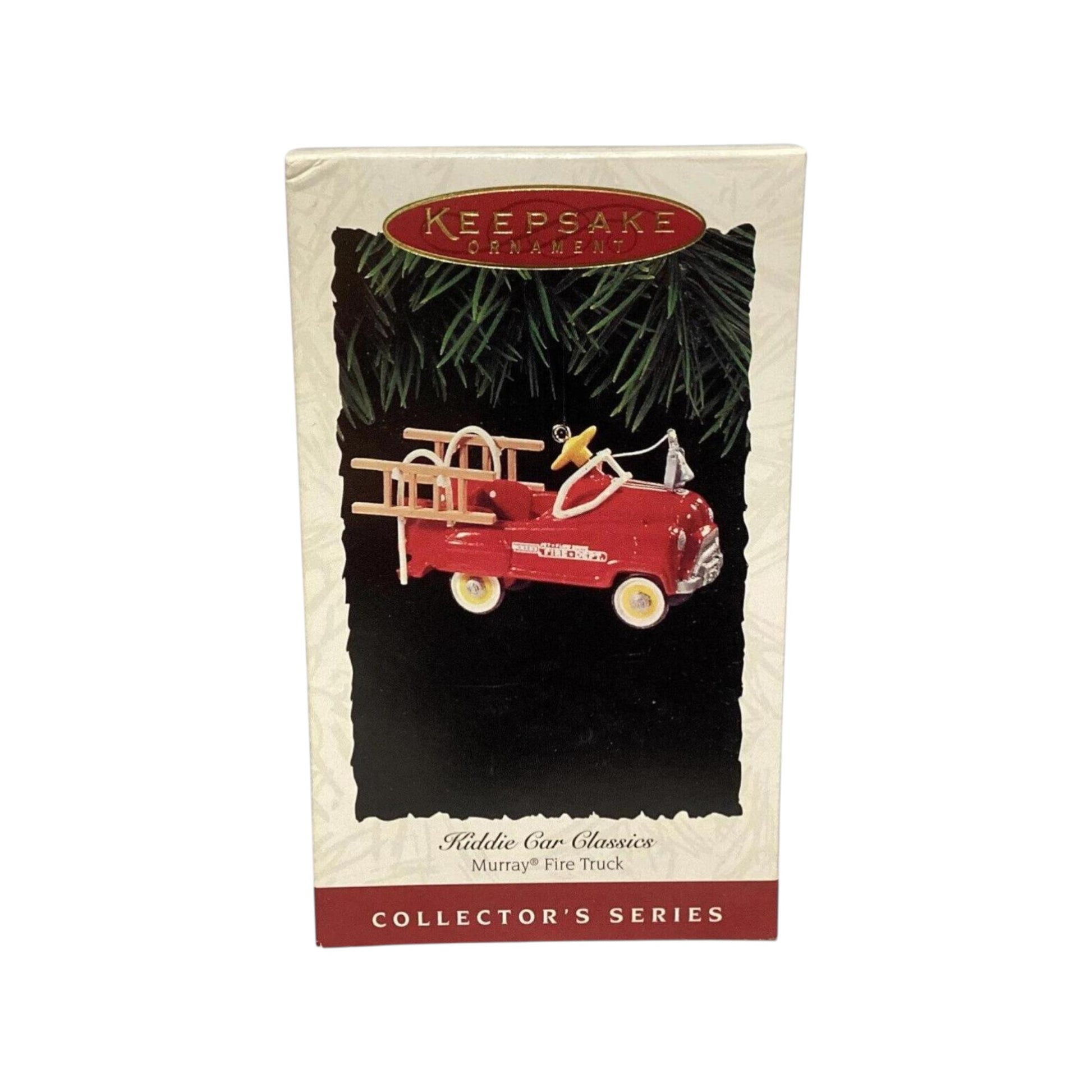 1995 Murray Firetruck Hallmark Ornament (Kiddie Car Classics) QX5027 Image2