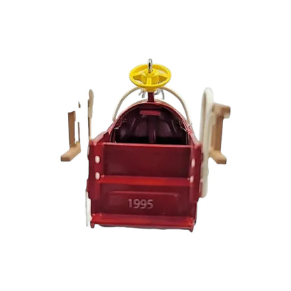 1995 Murray Firetruck Hallmark Ornament (Kiddie Car Classics) QX5027 Image6