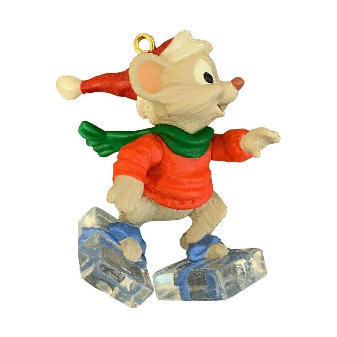 Hallmark Mouse 1995 On the Ice Hallmark Ornament (Mouse) QX6047 – Already Christmas