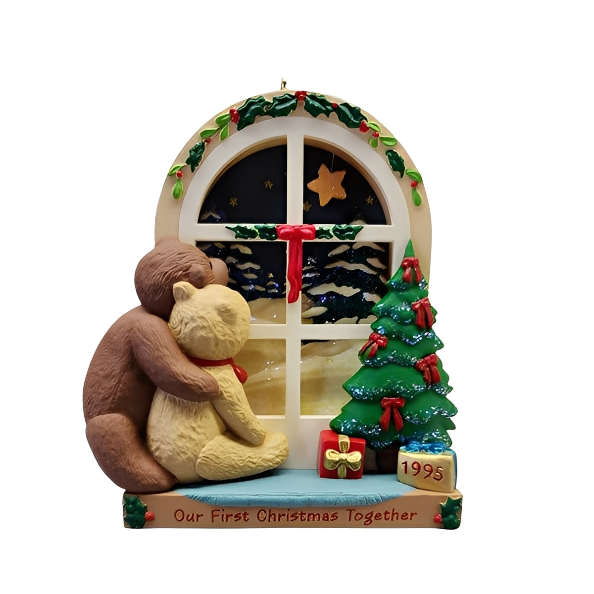 1995 Our First Christmas Together Hallmark Ornament (Our Christmas Together) QX5797