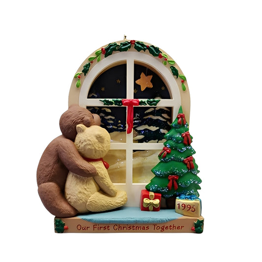 1995 Our First Christmas Together Hallmark Ornament (Our Christmas Together) QX5797