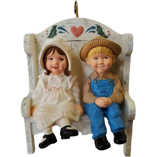 1995 Our Little Blessings Hallmark Ornament (Family) QX5209