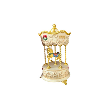 1995 Over the Waves Hallmark Ornament (Tobin Fraley Carousel Horse) QLX7269 Image1