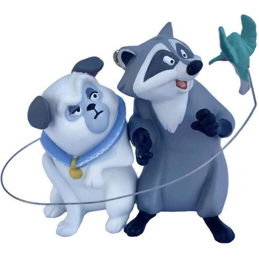 1995 Percy, Flint and Meeko Hallmark Ornament (Pocahontas) QXI6179