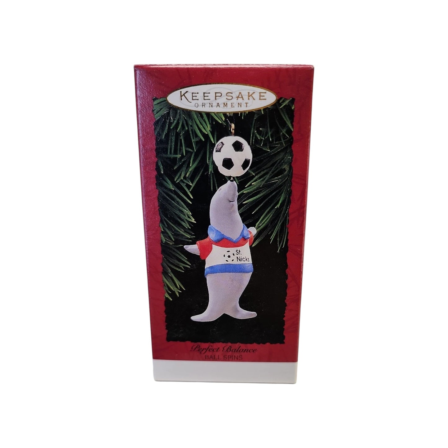 1995 Perfect Balance Hallmark Ornament (Ball Spins) QX5927 Image2