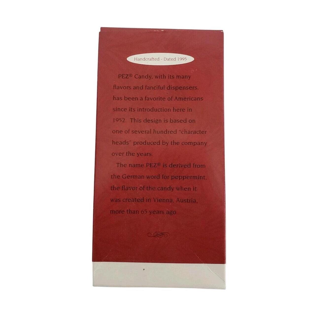 1995 PEZ Santa Hallmark Ornament (PEZ) QX5267 Image5