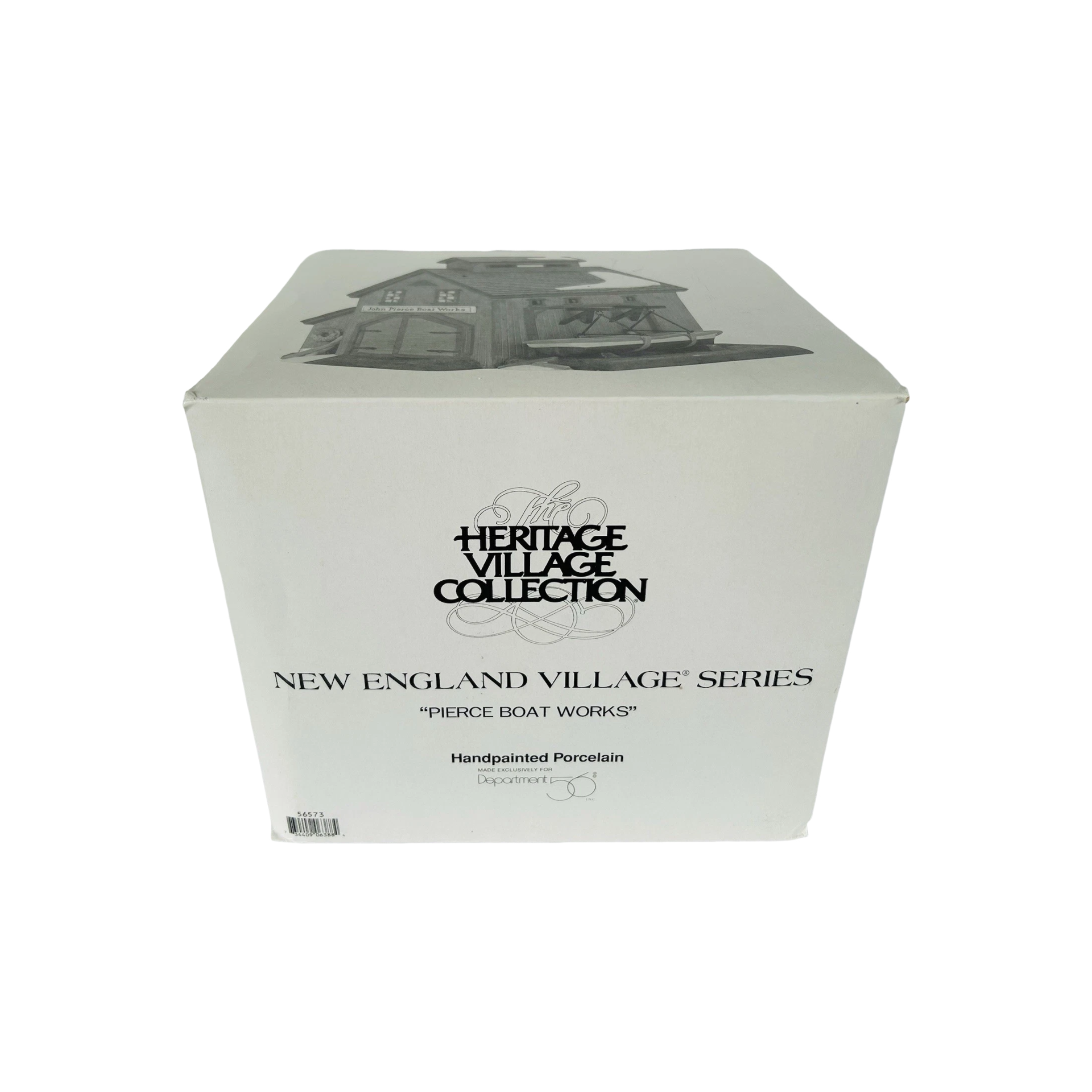 1995 “Pierce Boat Works” – New England Village Series Department 56 Item #56573 Image2