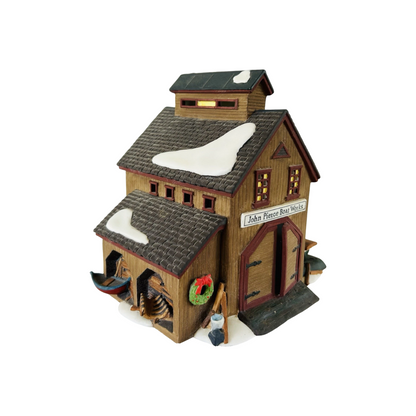 1995 “Pierce Boat Works” – New England Village Series Department 56 Item #56573 Image4