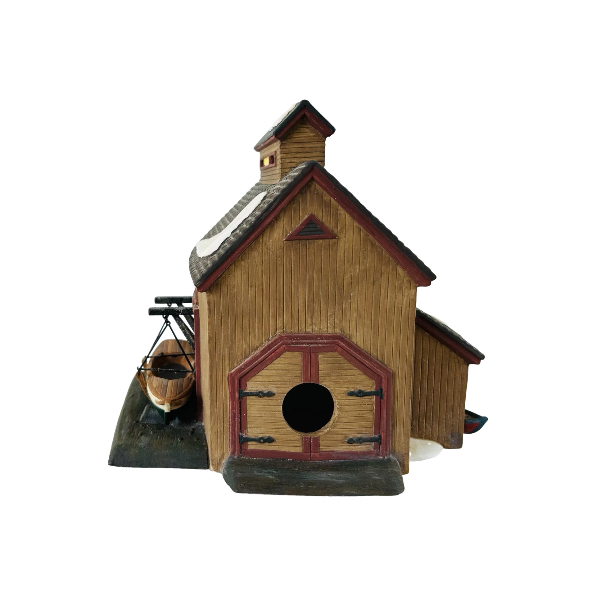 1995 “Pierce Boat Works” – New England Village Series Department 56 Item #56573 Image6