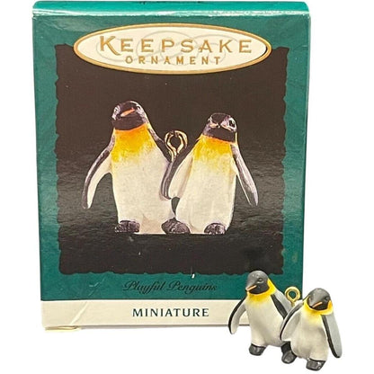 1995 Playful Penguins Hallmark Ornament (Noah's Ark) QXM4059
