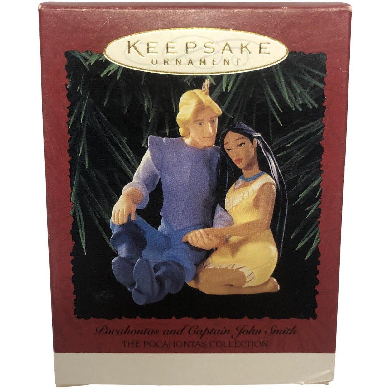1995 Pocahontas And Captain John Smith Hallmark Ornament (Pocahontas) QX5549