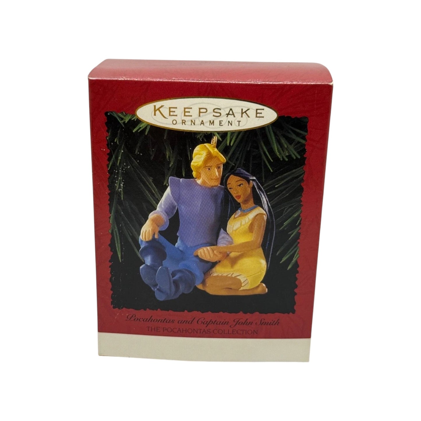 1995 Pocahontas And Captain John Smith Hallmark Ornament (Pocahontas) QX5549 Image2