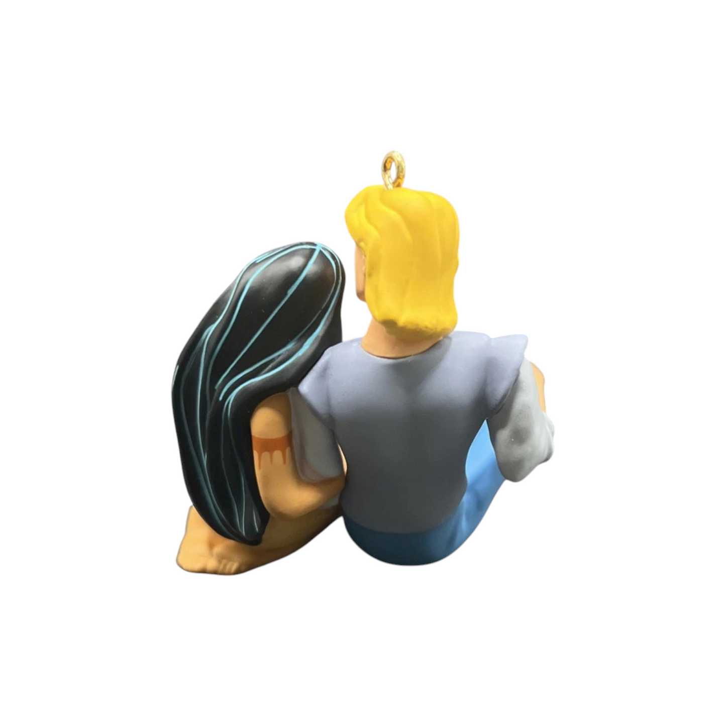 1995 Pocahontas and Captain John Smith Hallmark Ornament (Pocahontas) QXI6197