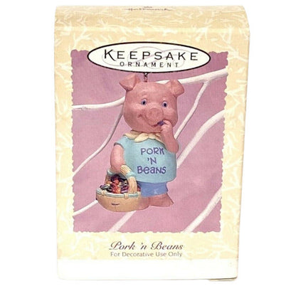 1995 Pork 'n Beans Hallmark Ornament (Easter) QEO8174