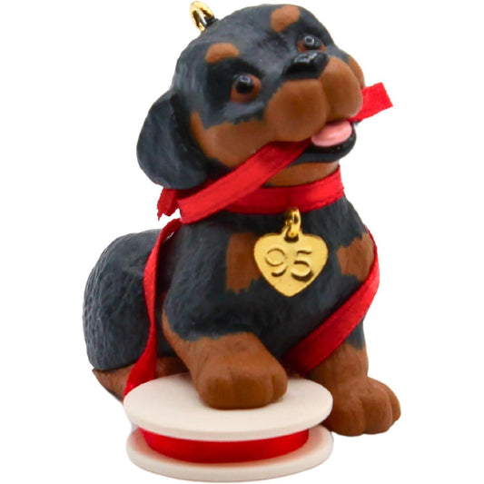 1995 Puppy Presents Hallmark Ornament (Puppy Love) QX5137