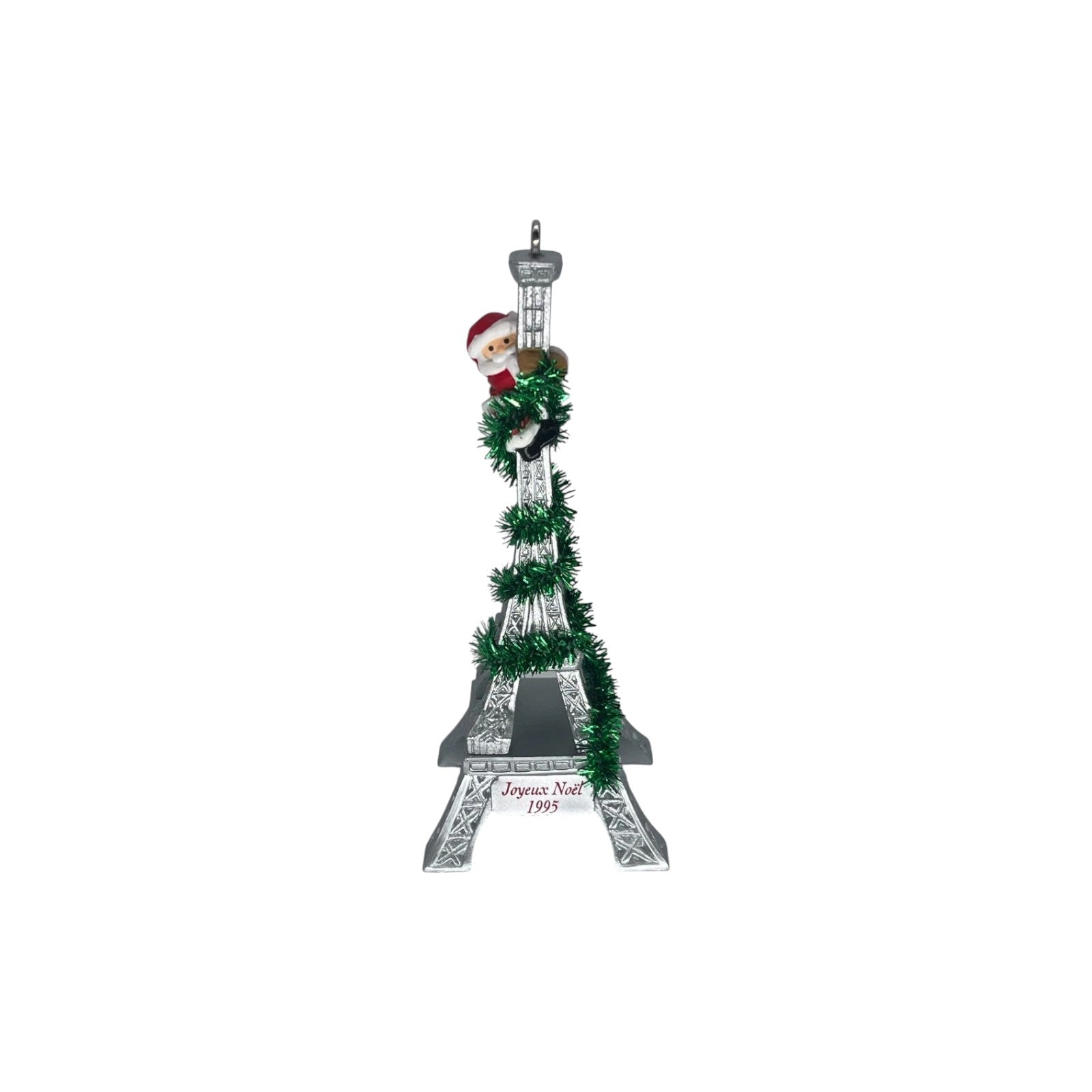1995 Santa in Paris Hallmark Ornament (Santa Claus) QX5877 Image1