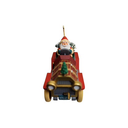1995 Santa's Roadster Hallmark Ornament (Here Comes Santa) QX5179 Image4