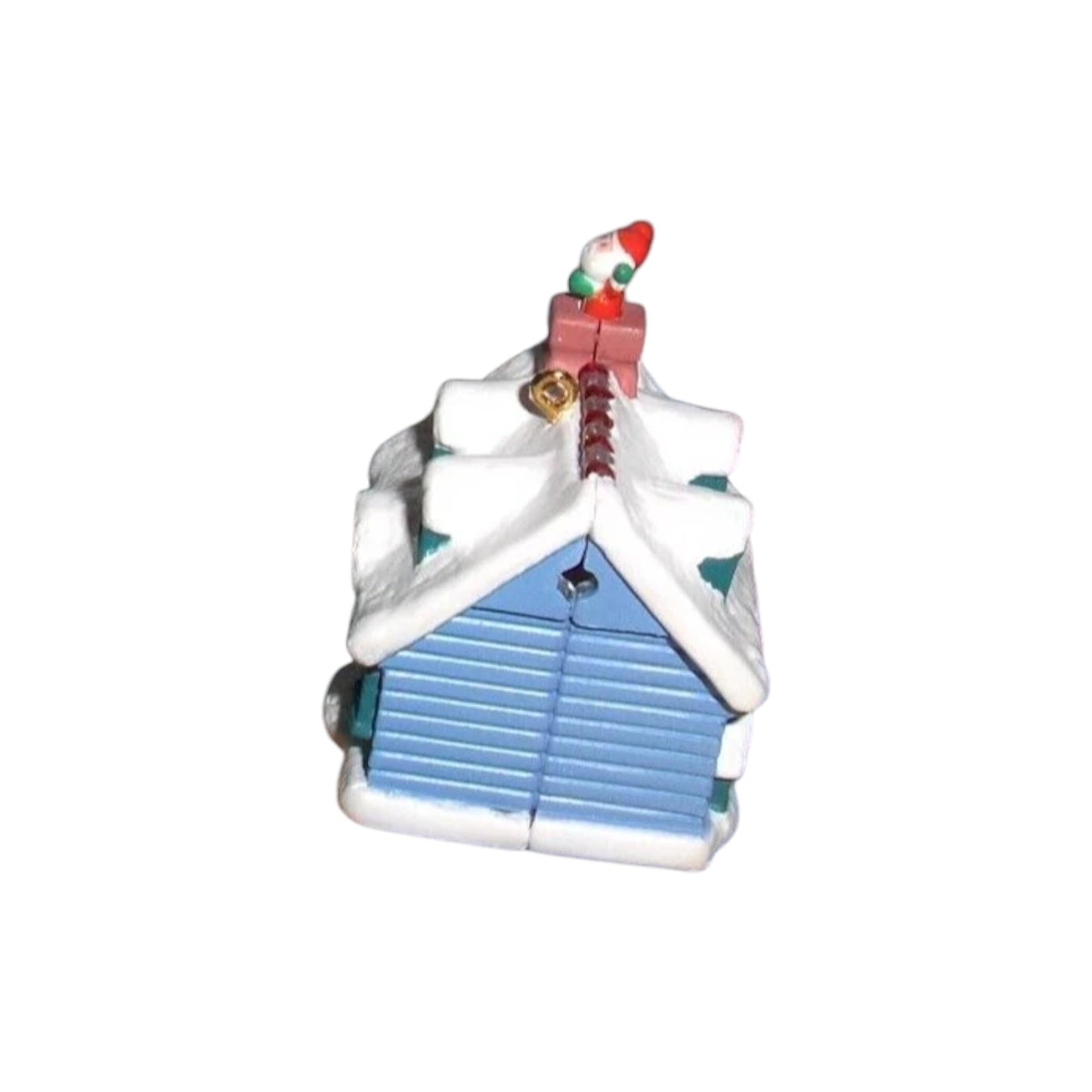 1995 Santa's Visit Hallmark Ornament (Santa Claus) QXM4047 Image5
