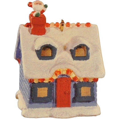 1995 Santa's Visit Hallmark Ornament (Santa Claus) QXM4047