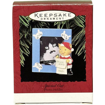 1995 Special Cat Hallmark Ornament (Photo Holder) QX5717