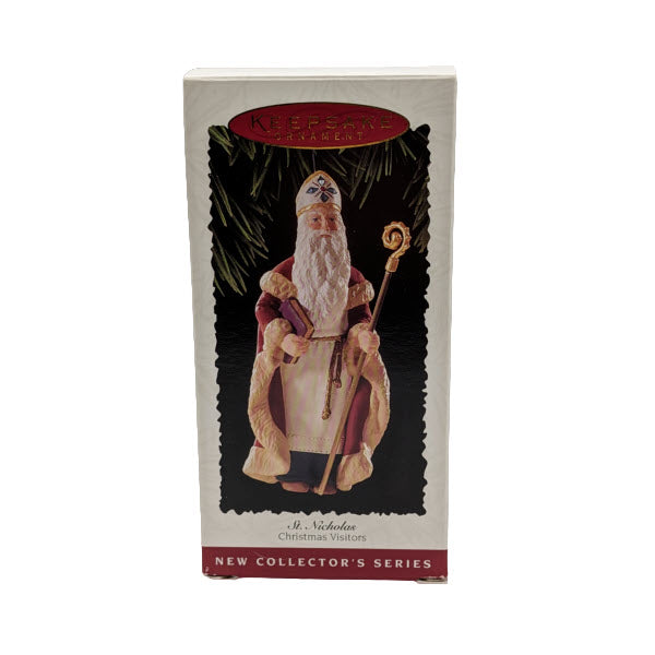 1995 St. Nicholas Hallmark Ornament (Christmas Visitors) QX5087