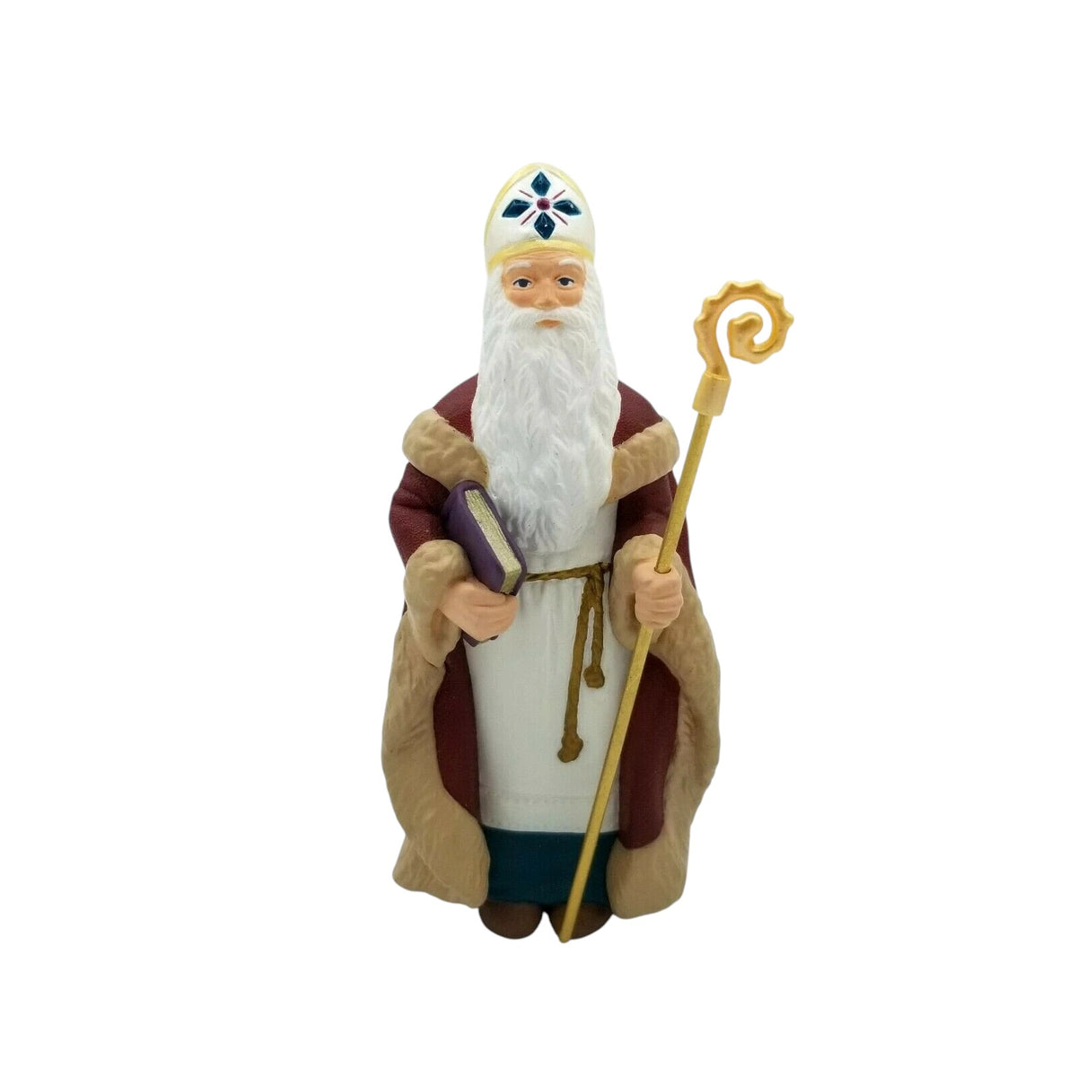 1995 St. Nicholas Hallmark Ornament (Christmas Visitors) QX5087 Image1