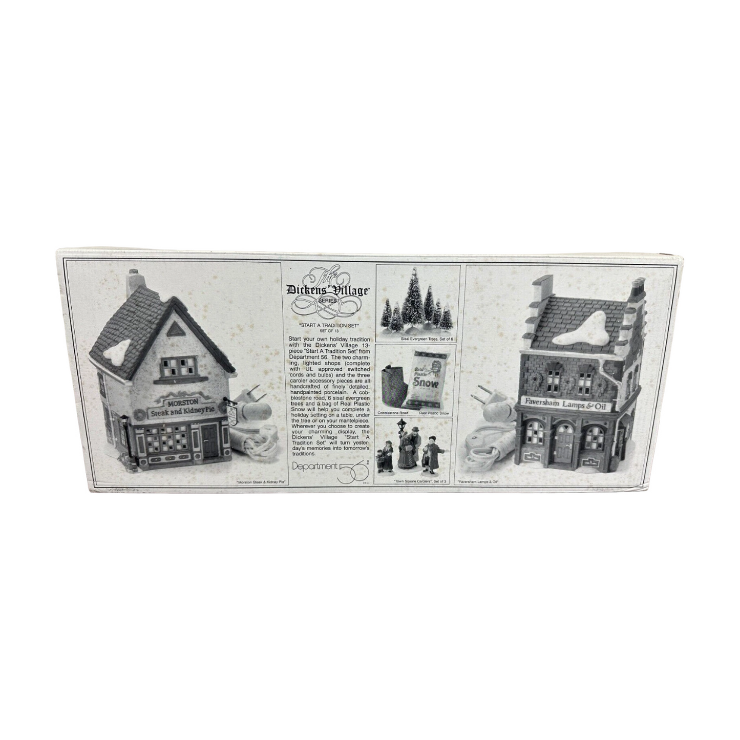 1995 Start A Tradition Set Set of 13 – Dickens’ Village Series Department 56 1436317 Image2