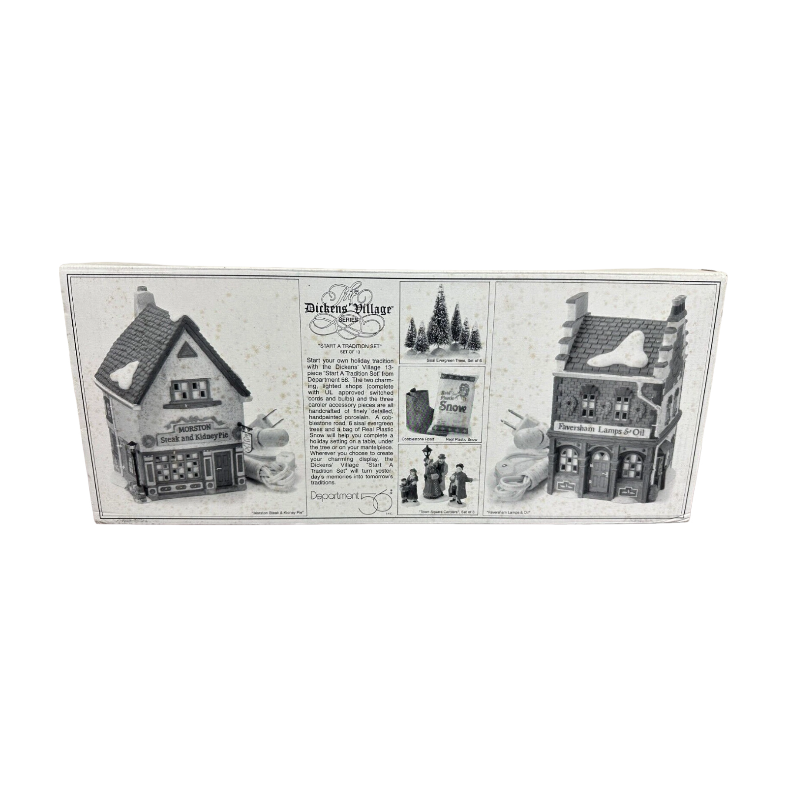 1995 Start A Tradition Set Set of 13 – Dickens’ Village Series Department 56 1436317 Image2