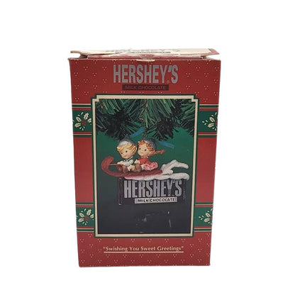 1995 swishing You Sweet Greetings Enesco Ornament (Hershey's) 105201