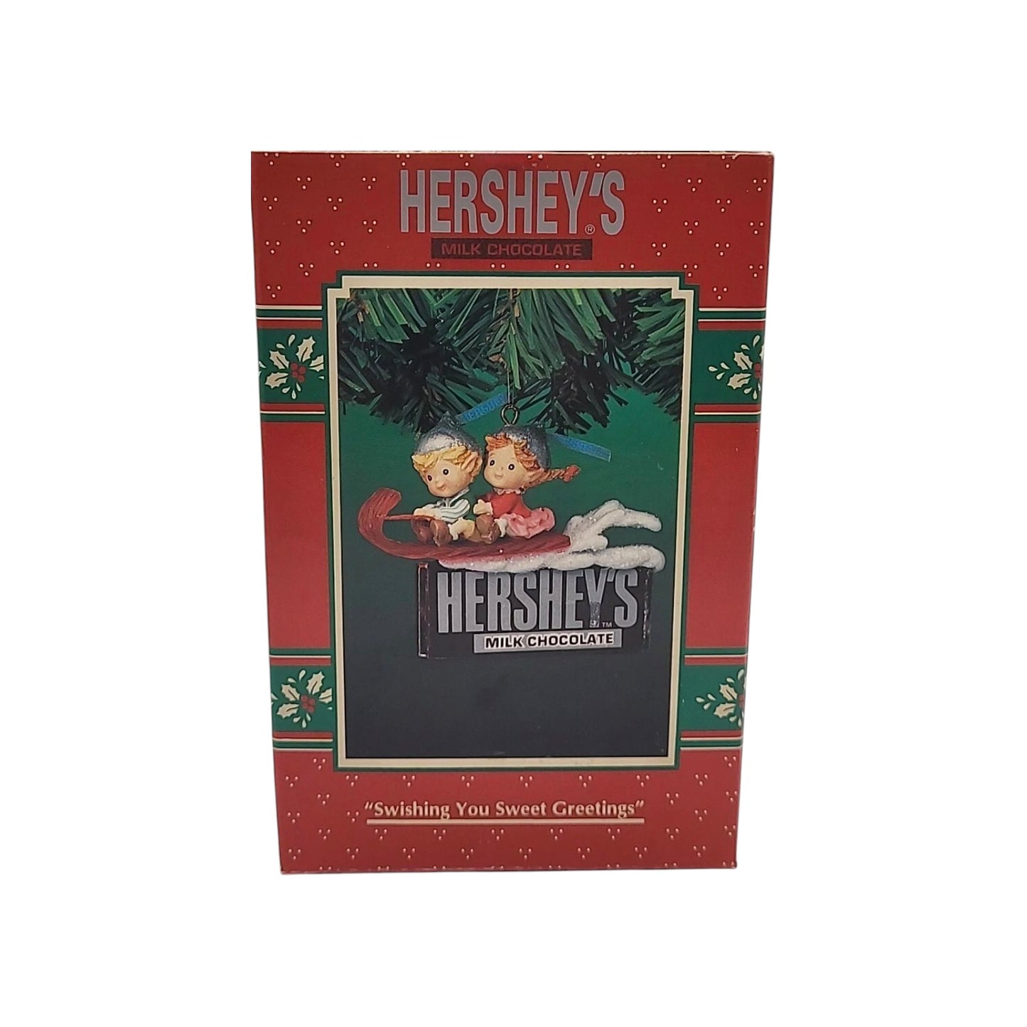 1995 swishing You Sweet Greetings Enesco Ornament (Hershey's) 105201 Image2