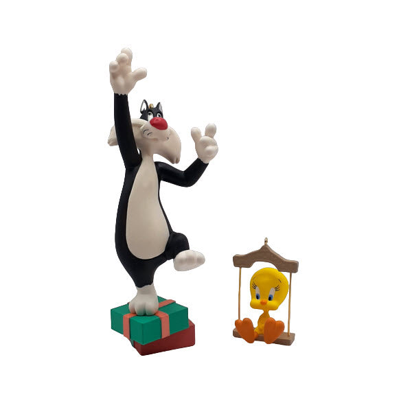 1995 Sylvester And Tweety Hallmark Ornament (Looney Tunes) QX5017