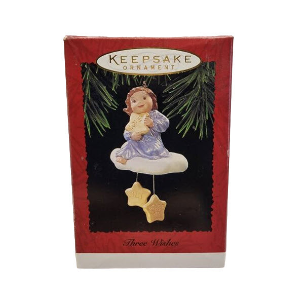 1995 Three Wishes Hallmark Ornament (Angel) QX5979
