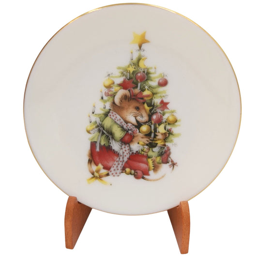 1995 Vera the Mouse Hallmark Ornament (Collector's Plate) QX5537