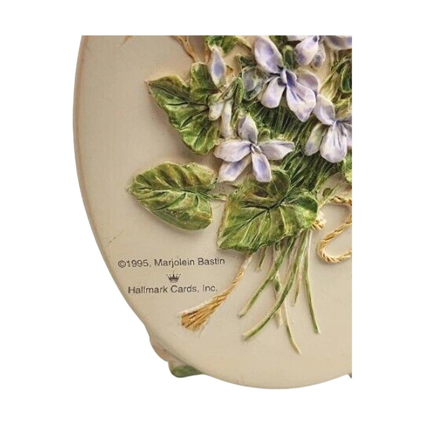 1995 Violets and Butterflies Hallmark Ornament (Nature's Sketchbook) QK1079 Image5