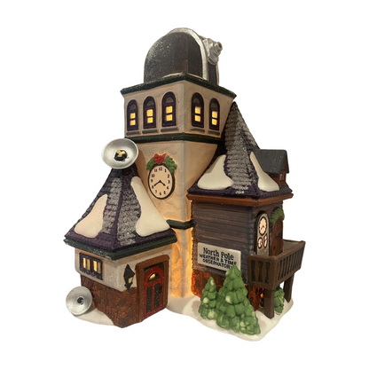 1995 Weather & Time Observatory North Pole Series – Department 56 #56385 Image3