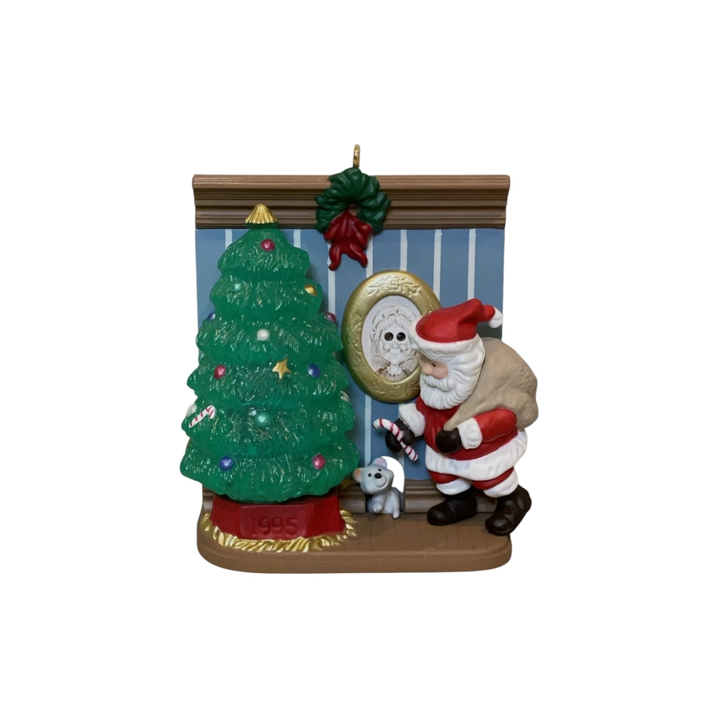 1995 Wee Little Christmas Hallmark Ornament (Santa Claus) QLX7329 Image1