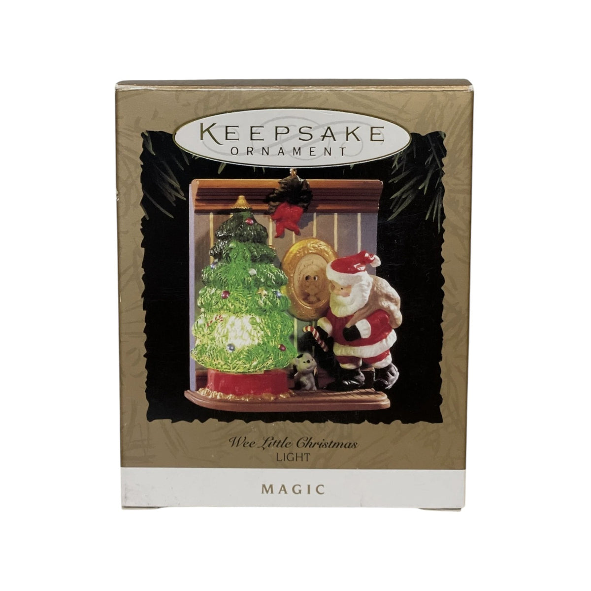 1995 Wee Little Christmas Hallmark Ornament (Santa Claus) QLX7329 Image2
