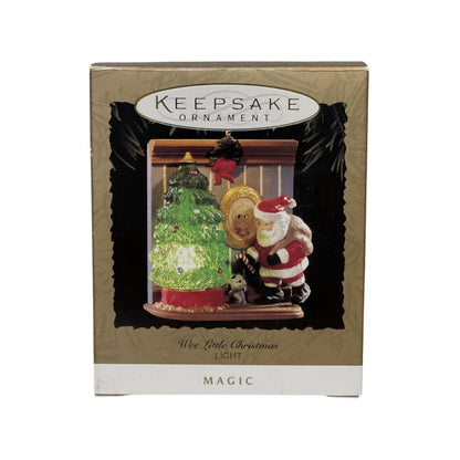 1995 Wee Little Christmas Hallmark Ornament (Santa Claus) QLX7329 Image2
