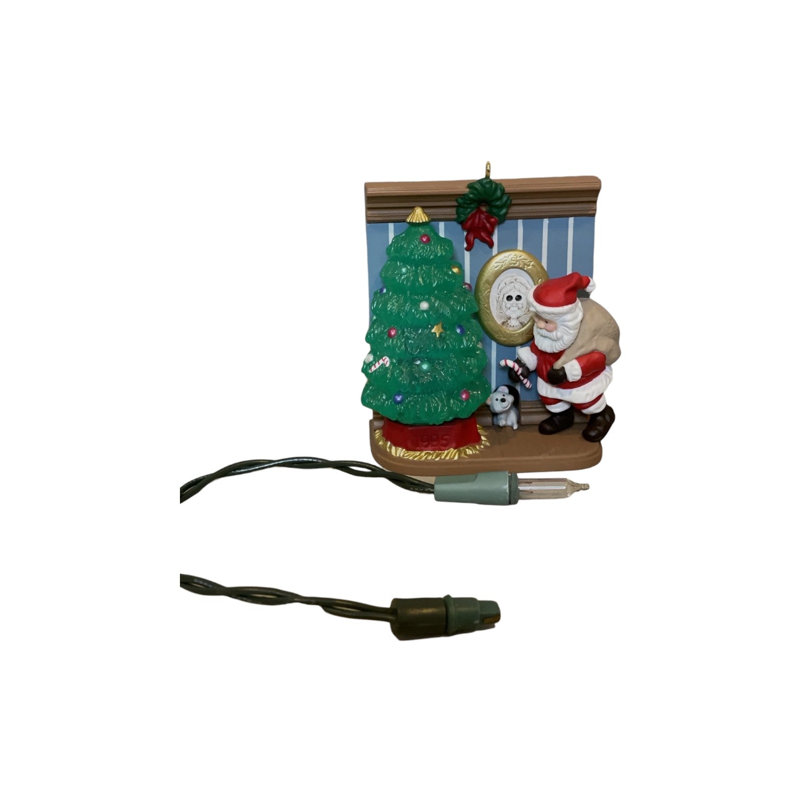 1995 Wee Little Christmas Hallmark Ornament (Santa Claus) QLX7329 Image5