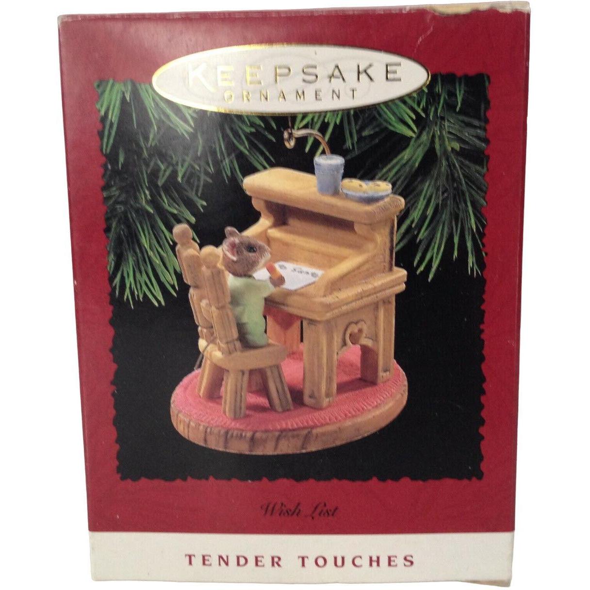 1995 Wish List Hallmark Ornament (Tender Touches) QX5859