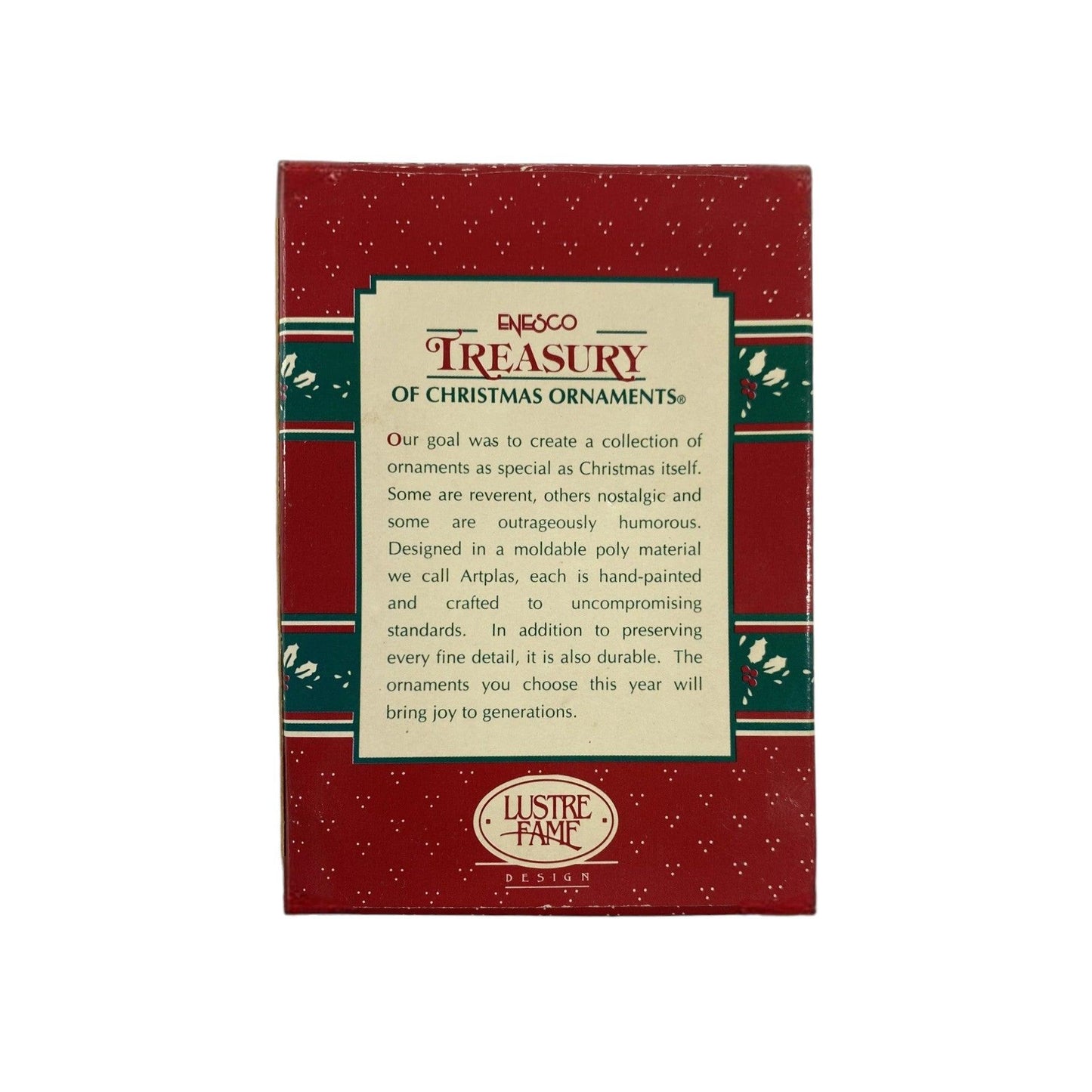 1996 #1 Coach Enesco Ornament (Holiday Sweater) 168440 Image6