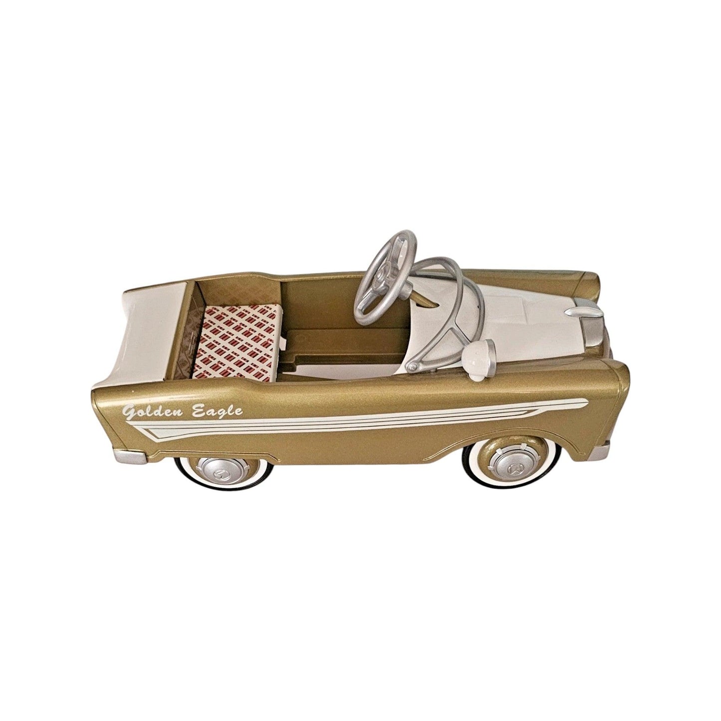 1996 (1956) Murray Golden Eagle (Kiddie Car Classics) Hallmark Ornament QHG9033 Image6