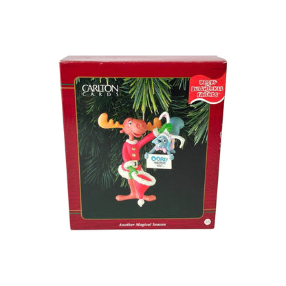 1996 Another Magical Season Carlton Cards Ornaments (Rocky & Bullwinkle Friends) CXOR-087T