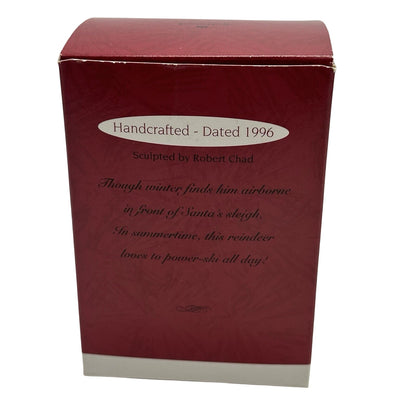 1996 Antlers Aweigh! Hallmark Ornament (Reindeer) QX5901