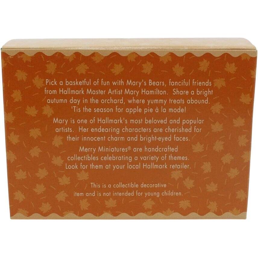 1996 Apple Harvest Hallmark Ornament (Teddy Bear) QFM8585