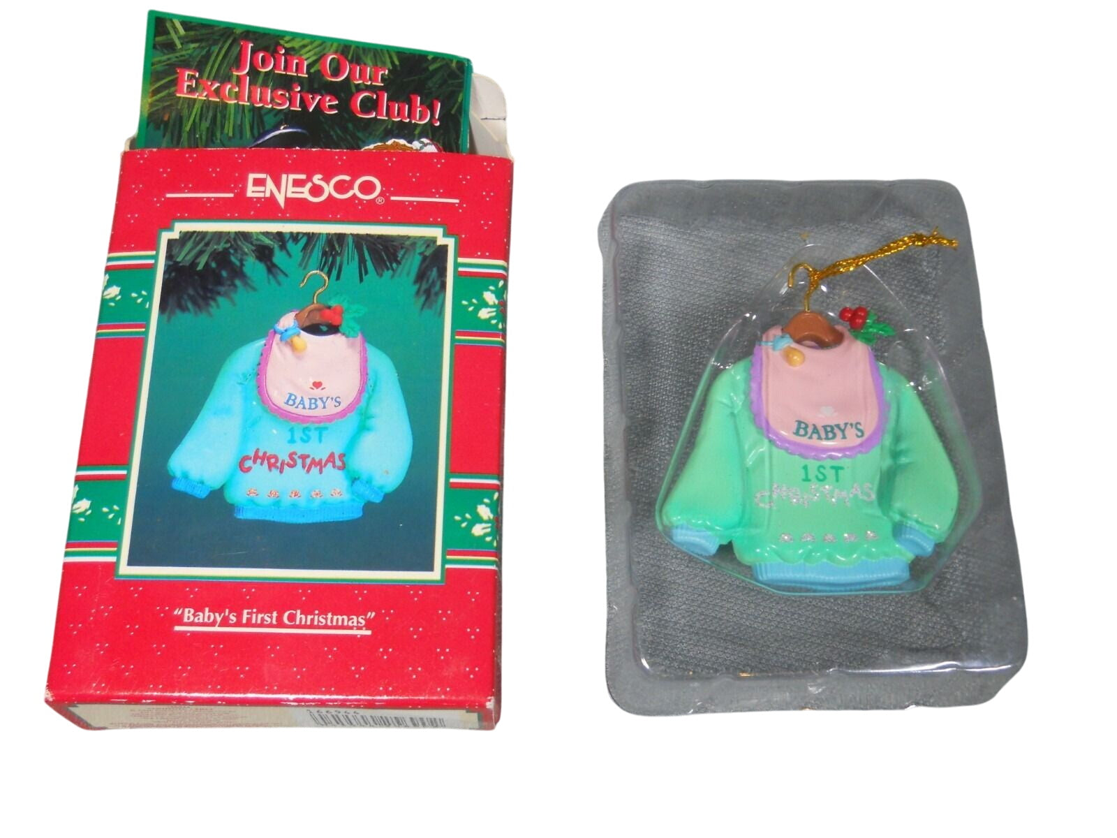1996 "Baby's First Christmas" Enesco Ornament (Baby's First Christmas) 166944