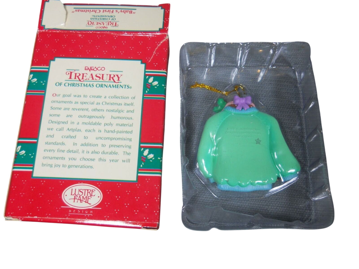 1996 "Baby's First Christmas" Enesco Ornament (Baby's First Christmas) 166944