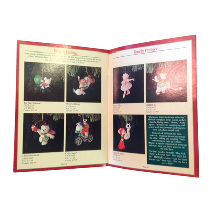 1996 Book of Carols Carlton Cards Ornaments (Books) CXOR-004T