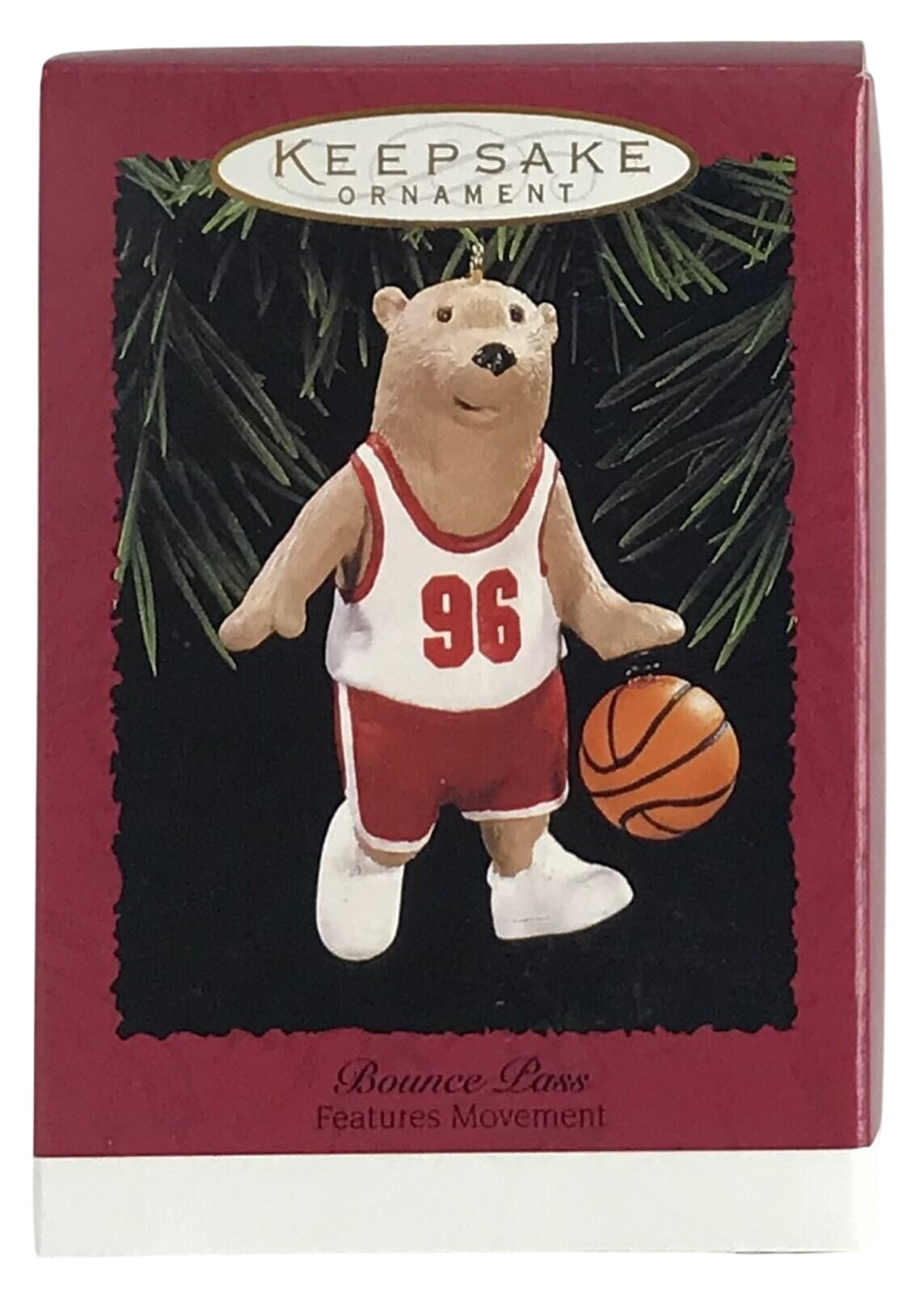1996 Bounce Pass Hallmark Ornament (Basketball) QX6031
